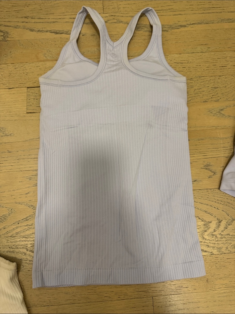 Lululemon Lavender Ribbed Racerback Tank - Picture 3 of 4